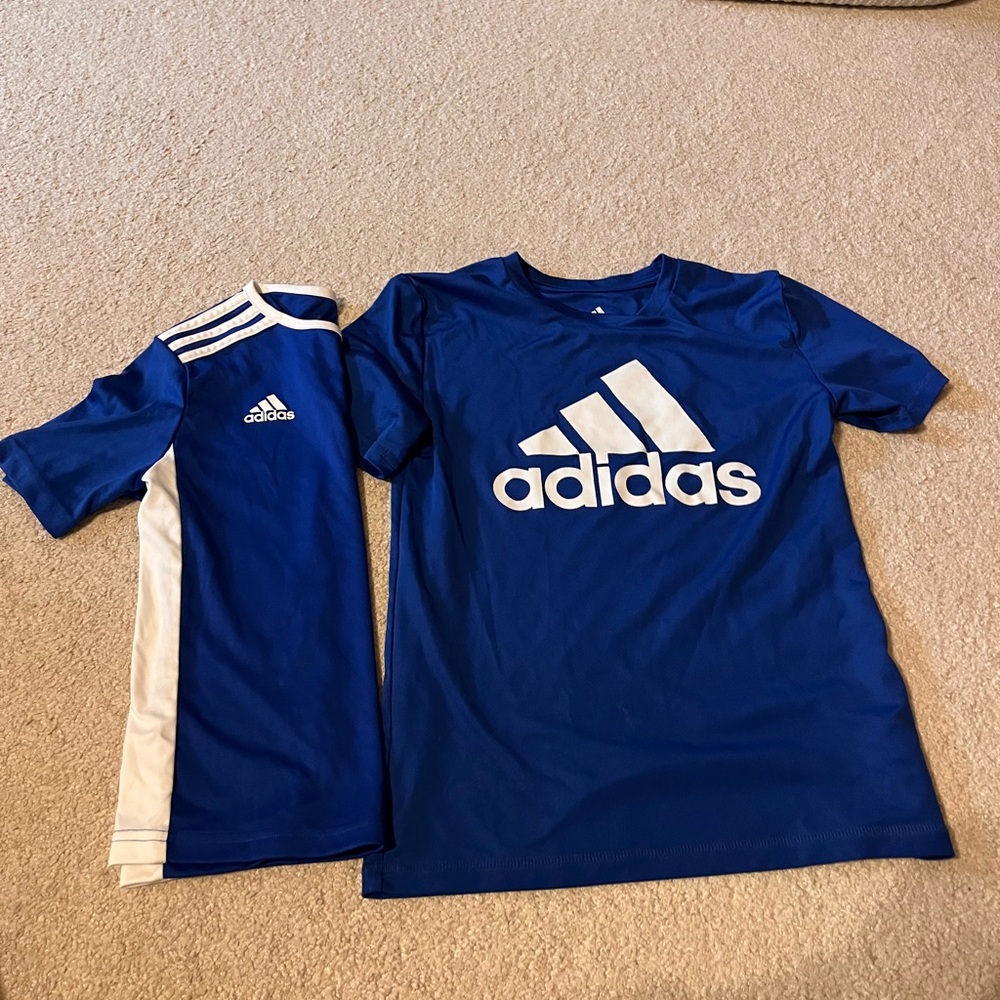 Adidas Kids Blue T-Shirt Set